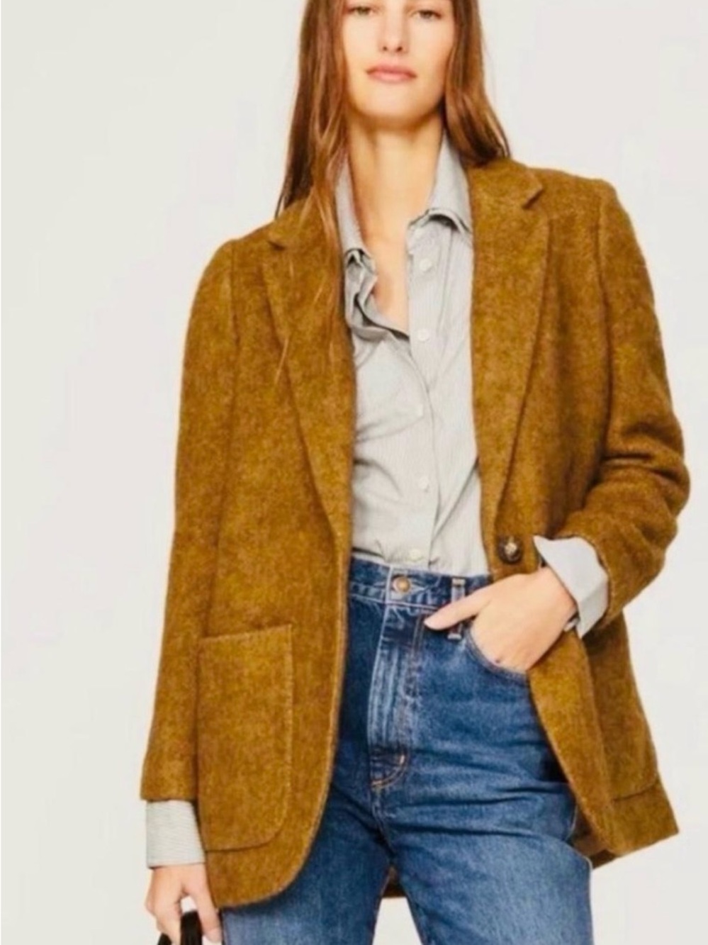 NWT Madewell XXS boucle wool/cotton/alpaca blend laser. Very warm!! not Sezane